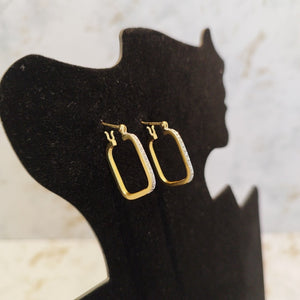 ARETES PAR ORO 18 K 5,80 GRMS (SEMINUEVO)