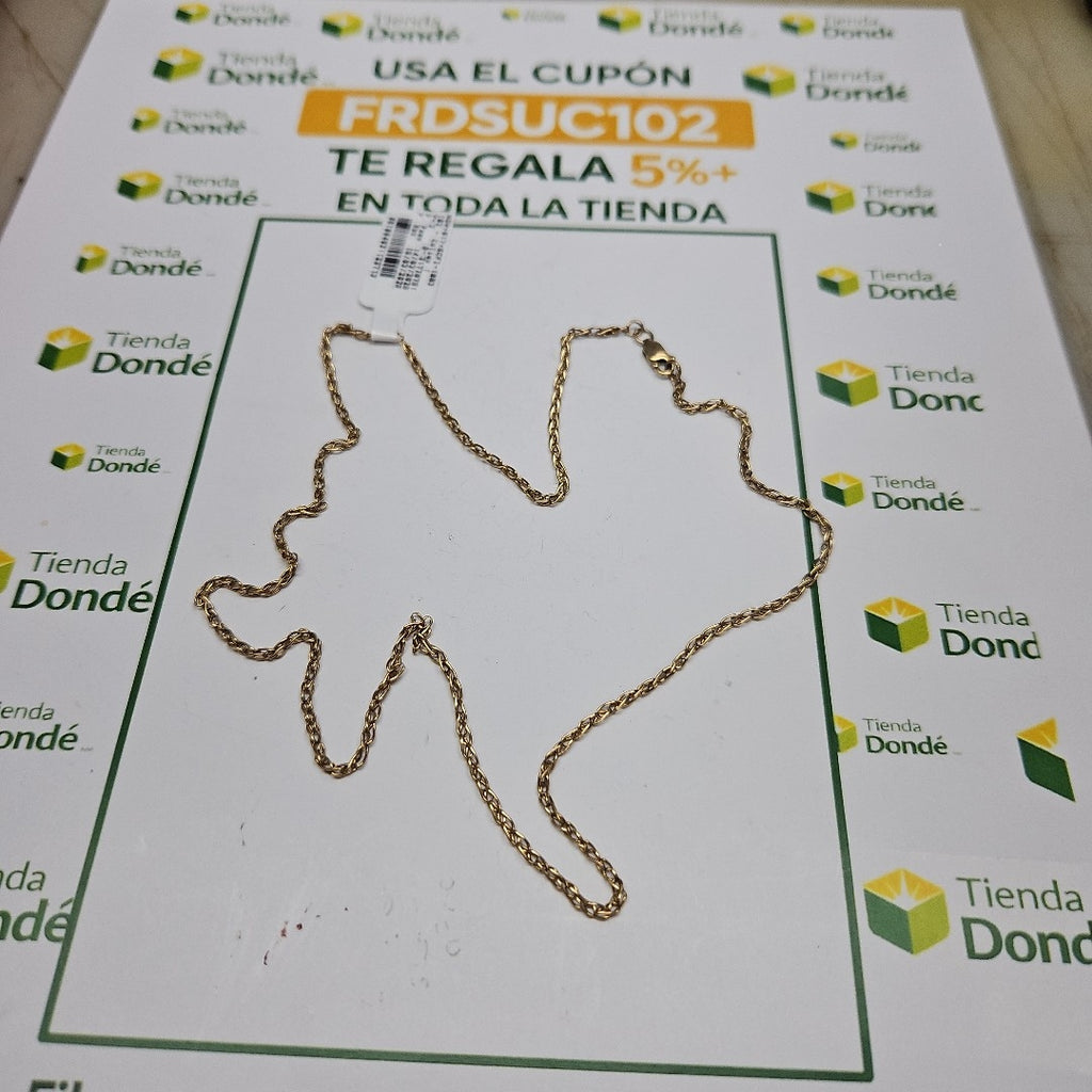 CADENA ORO 10 K 4,90 GRMS (SEMINUEVO)