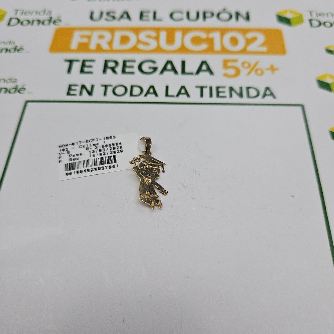 DIJE ORO 10 K 0.8 GRMS (SEMINUEVO)