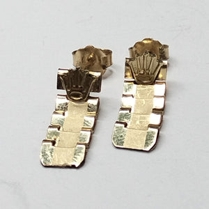 ARETES PAR ORO 14 K 1.6 GRMS (SEMINUEVO)