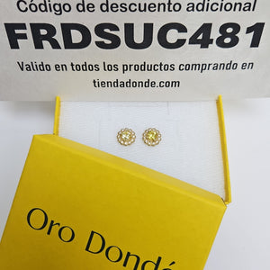 BROQUELES ORO 10K 1.8 (NUEVO)