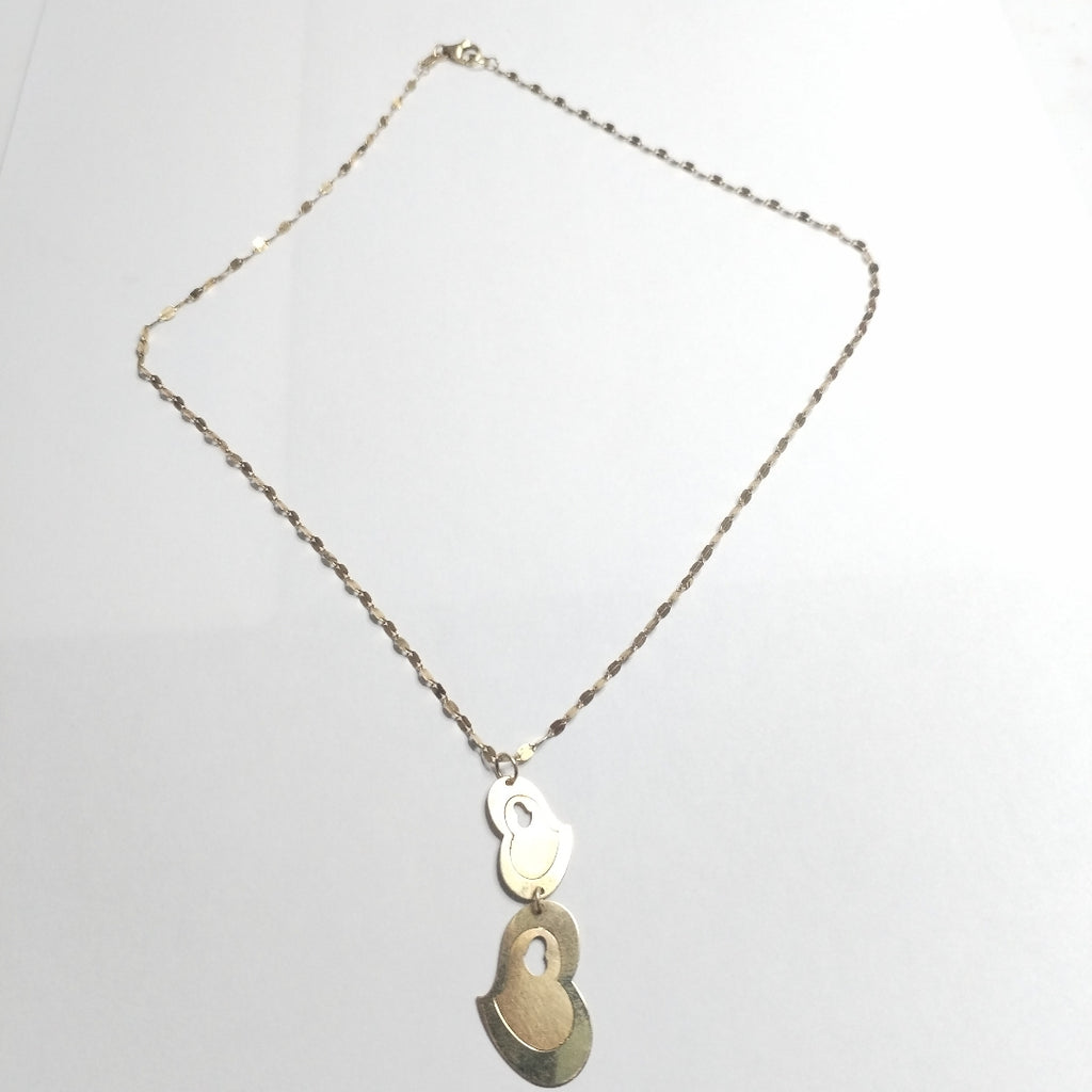 CADENA,DIJE ORO 14 K 3,30 GRMS (SEMINUEVO)