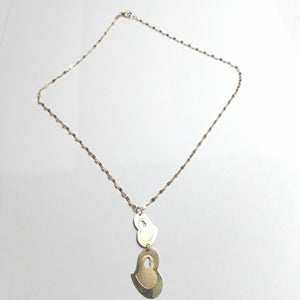 CADENA,DIJE ORO 14 K 3,30 GRMS (SEMINUEVO)
