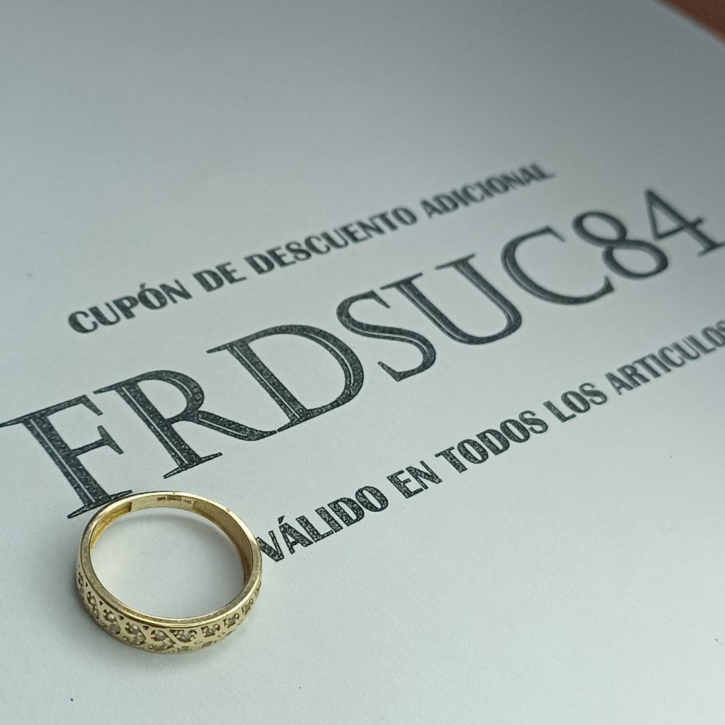 ANILLOS DAMA ORO 14K 2 (NUEVO)
