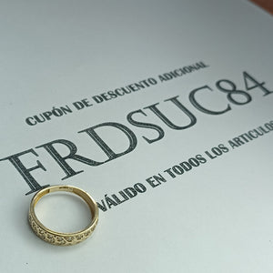 ANILLOS DAMA ORO 14K 2 (NUEVO)