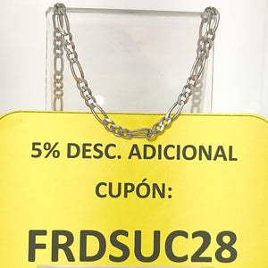CADENA PLATA 13,80 GRMS (SEMINUEVO)