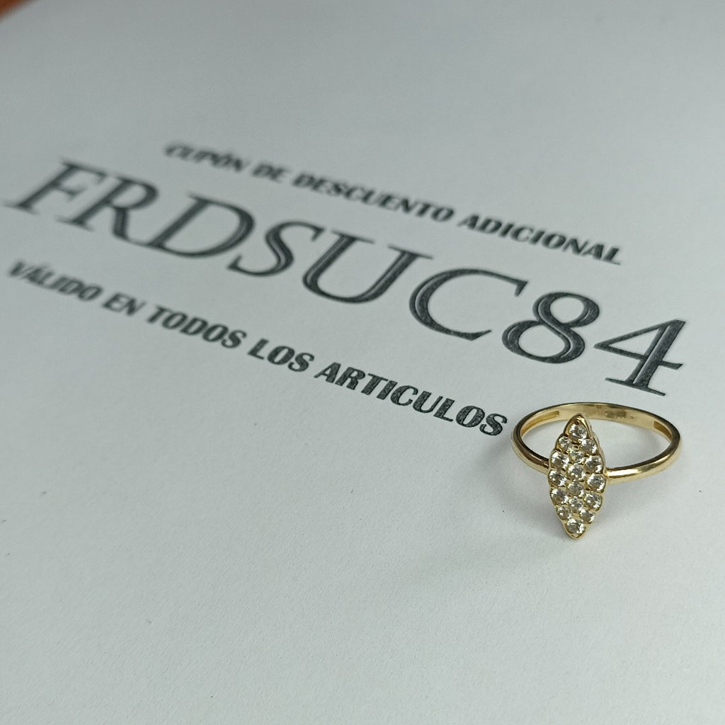 ANILLOS DAMA ORO 14K 2 (NUEVO)
