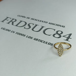 ANILLOS DAMA ORO 14K 2 (NUEVO)