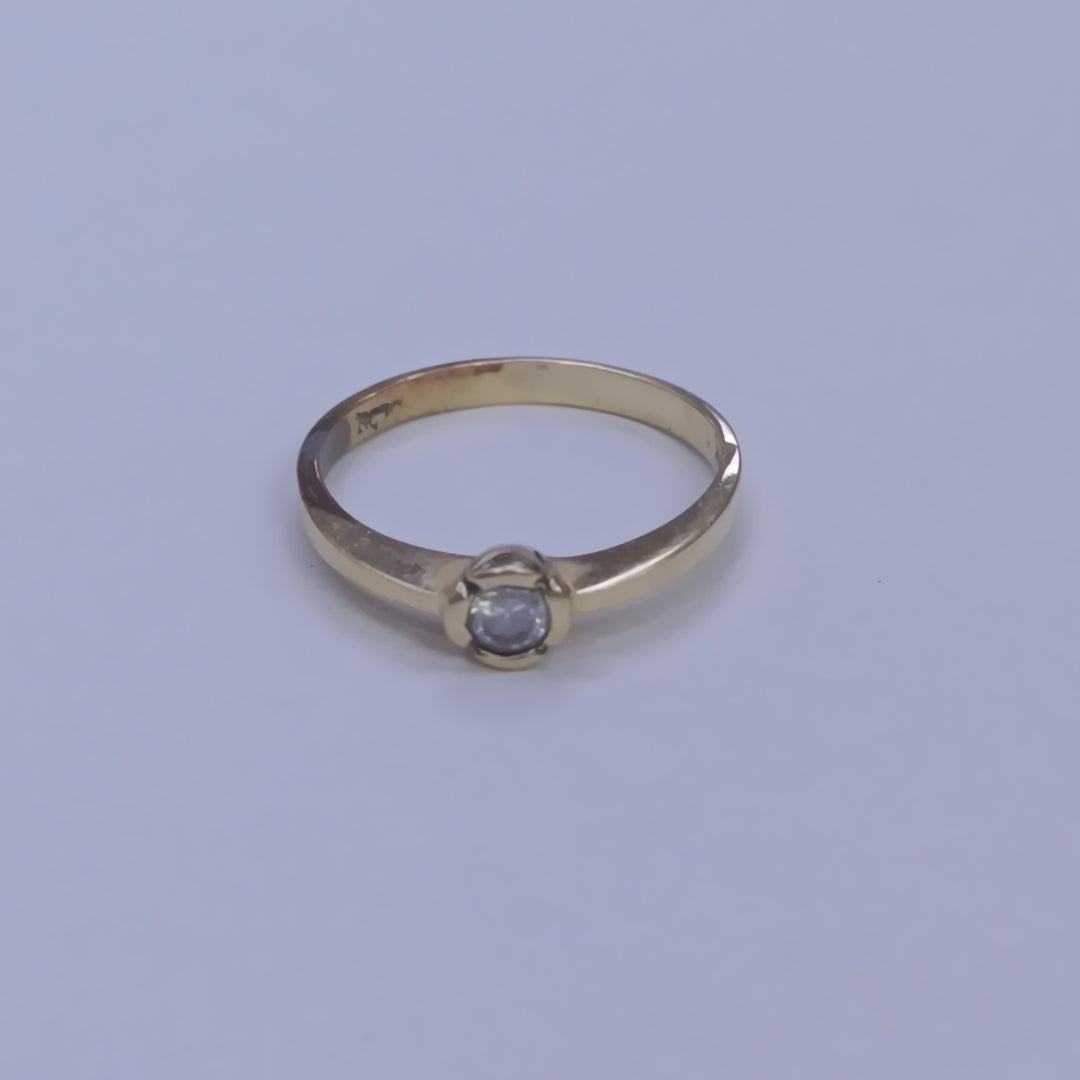 ANILLITO ORO 14 K 2.3 GRMS (SEMINUEVO)