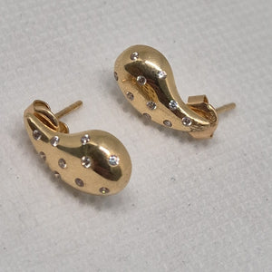 BROQUELES ORO 14K 2.1 (NUEVO)