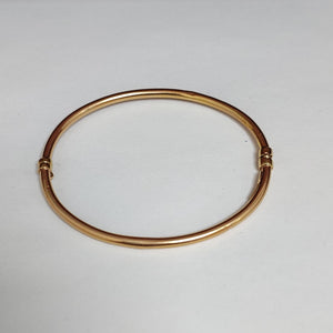 PULSERA RIGIDA ORO 14 K 4.6 GRMS (SEMINUEVO)