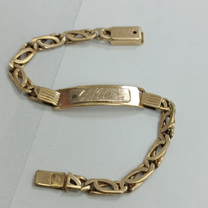 ESCLAVA ORO 14 K 6,50 GRMS (SEMINUEVO)