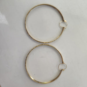 ARRACADAS PAR ORO 10 K 10.9 GRMS (SEMINUEVO)