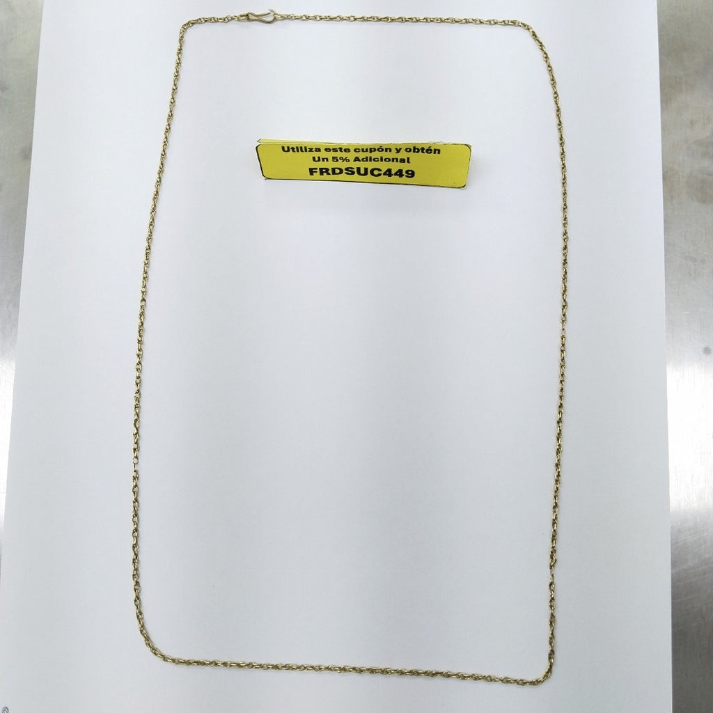 CADENA ORO 18 K 7,40 GRMS (SEMINUEVO)