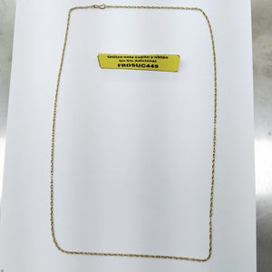 CADENA ORO 18 K 7,40 GRMS (SEMINUEVO)
