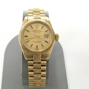 RELOJ CAJA Y PULSO ORO ORO 18 K 66.6 GRMS (SEMINUEVO)