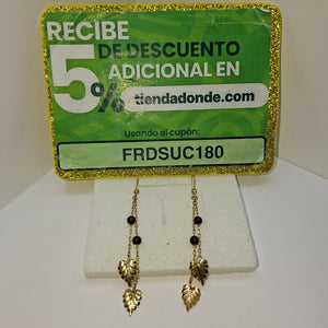 ARETES PAR ORO 14 K 2,60 GRMS (SEMINUEVO)