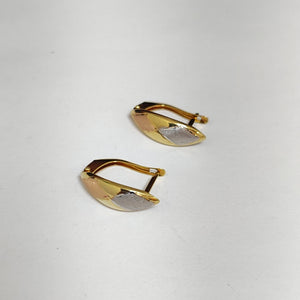 ARETES PAR ORO 14 K 2,00 GRMS (SEMINUEVO)