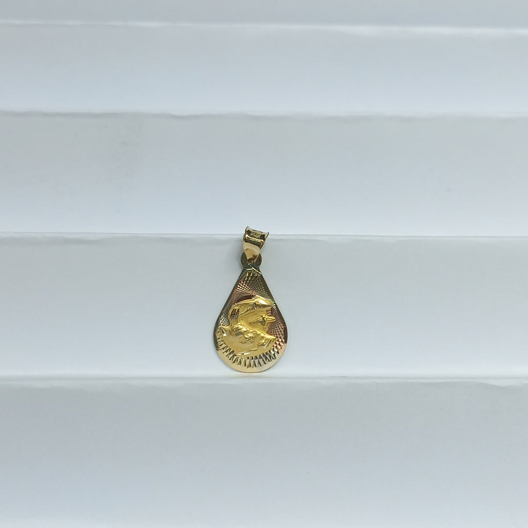 MEDALLA RELIGIOSA ORO 14 K 1 GRMS (SEMINUEVO)