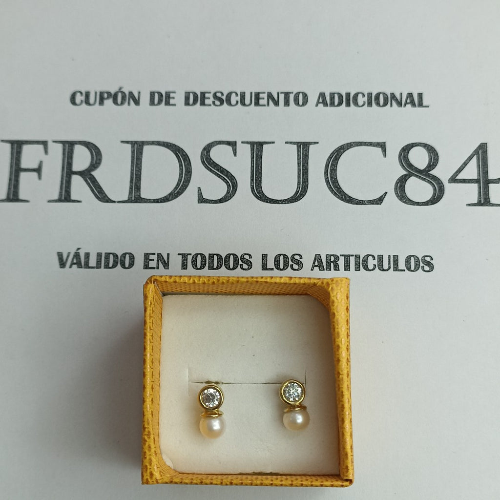 BROQUELES ORO 10K 1.9 (NUEVO)
