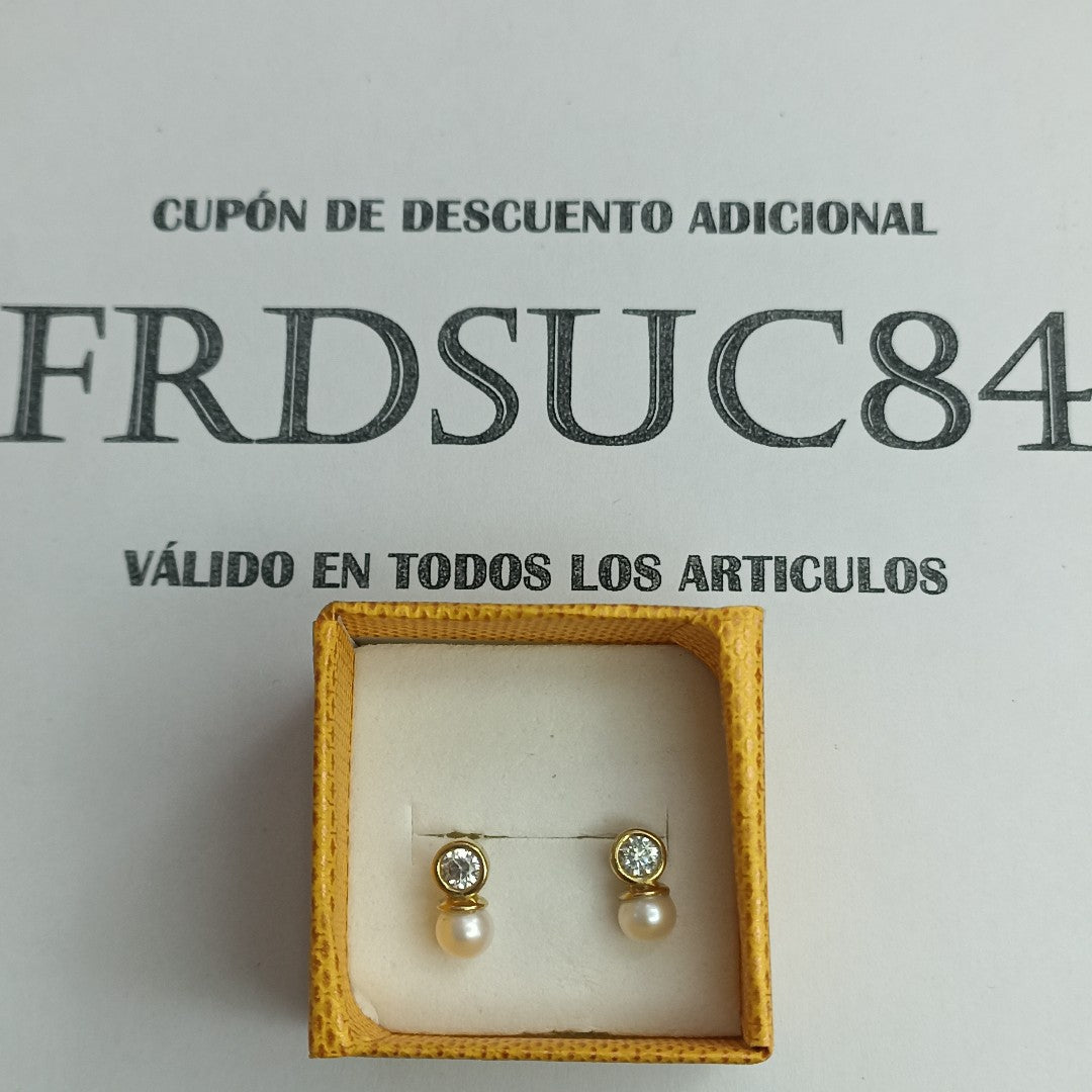 BROQUELES ORO 10K 1.9 (NUEVO)
