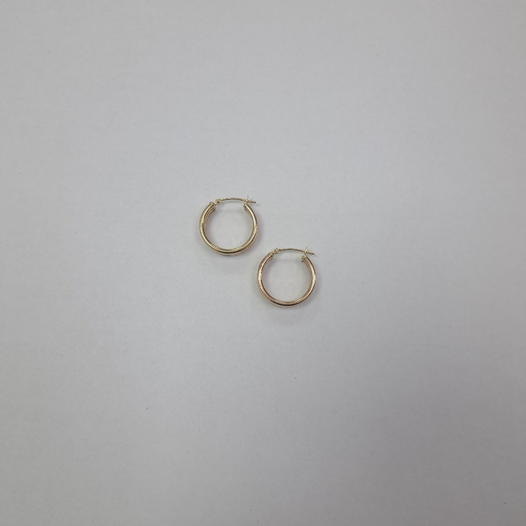 ARRACADAS PAR ORO 14 K 2.6 GRMS (SEMINUEVO)