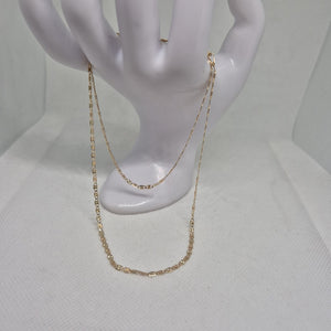 CADENA TEJIDO MARINERO 3.41GR 55 CM (NUEVO)