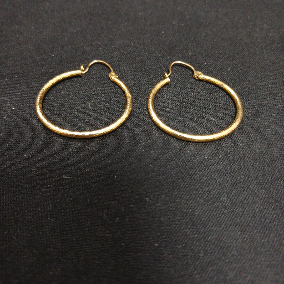 ARRACADAS PAR ORO 14 K 3 GRMS (SEMINUEVO)