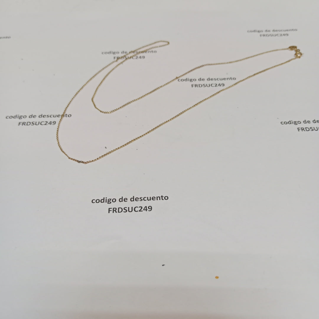 CADENA ORO 10 K 1.2 GRMS (SEMINUEVO)