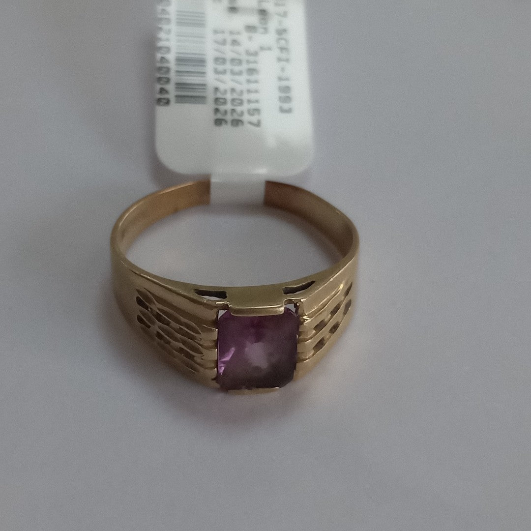 ANILLO ORO 10 K 3.3 GRMS (SEMINUEVO)