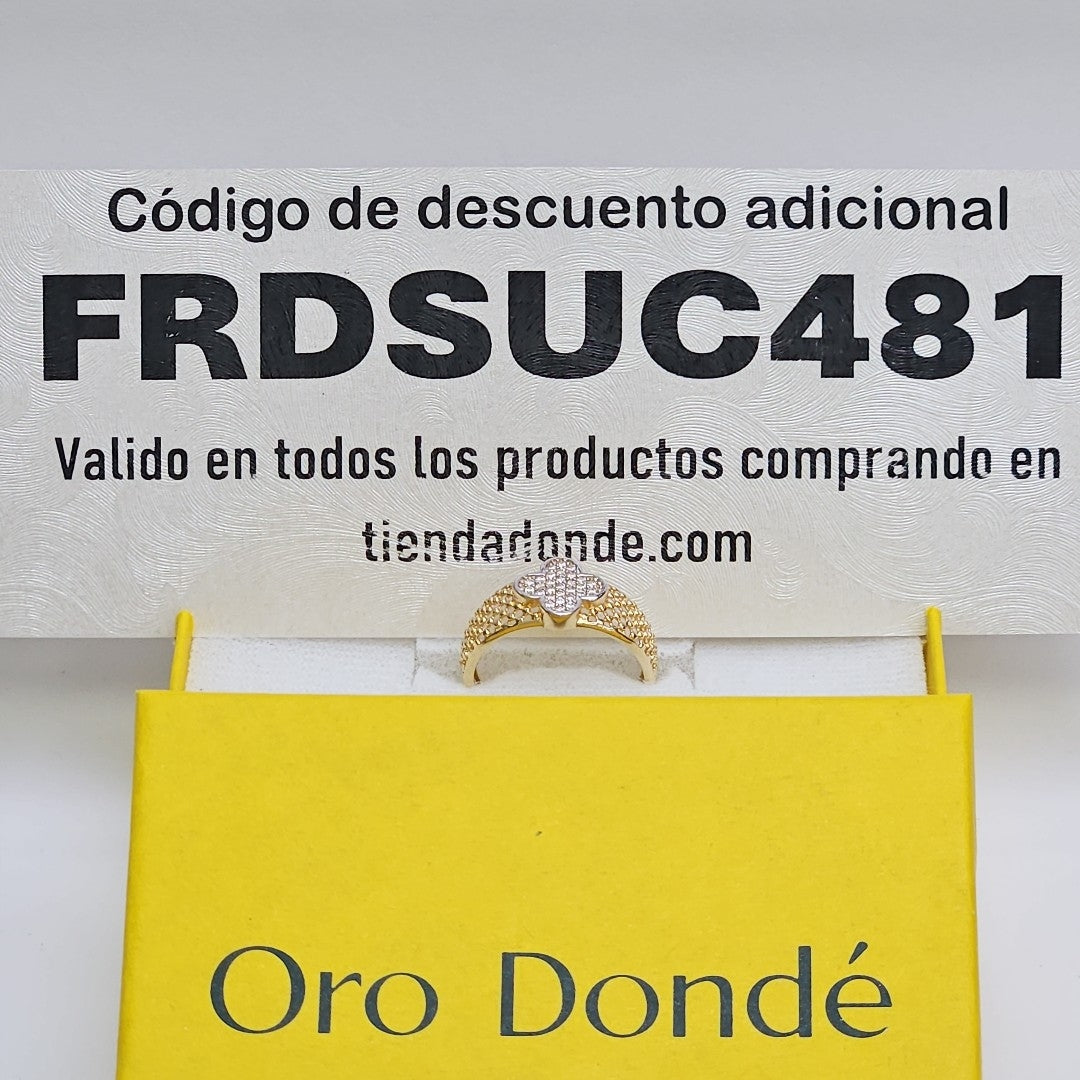 ANILLOS DAMA ORO 14K 2 (NUEVO)