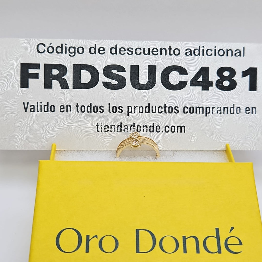 ANILLOS DAMA ORO 14K 2.4 (NUEVO)