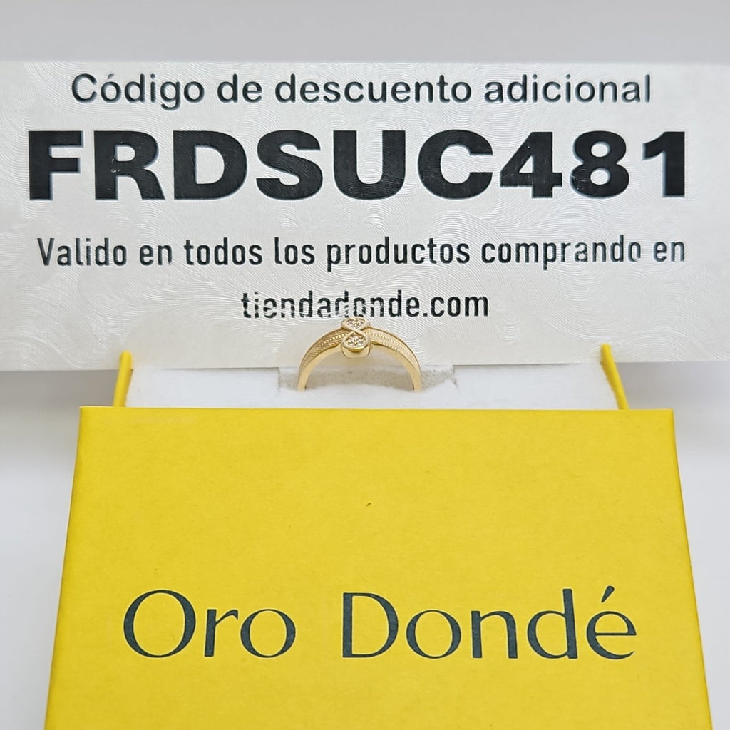ANILLOS DAMA ORO 14K 2.9 (NUEVO)