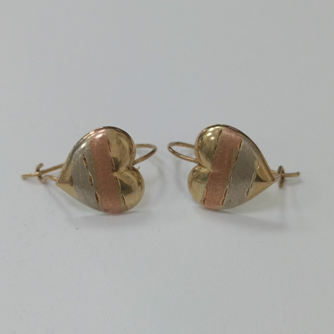 ARETES PAR ORO 10 K 0.9 GRMS (SEMINUEVO)