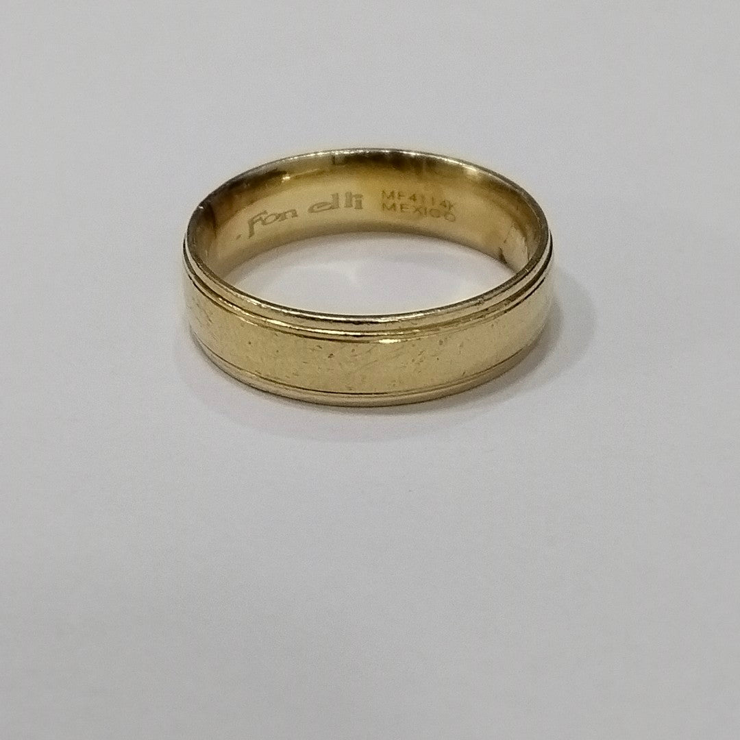 ARGOLLA ORO 14 K 5.6 GRMS (SEMINUEVO)