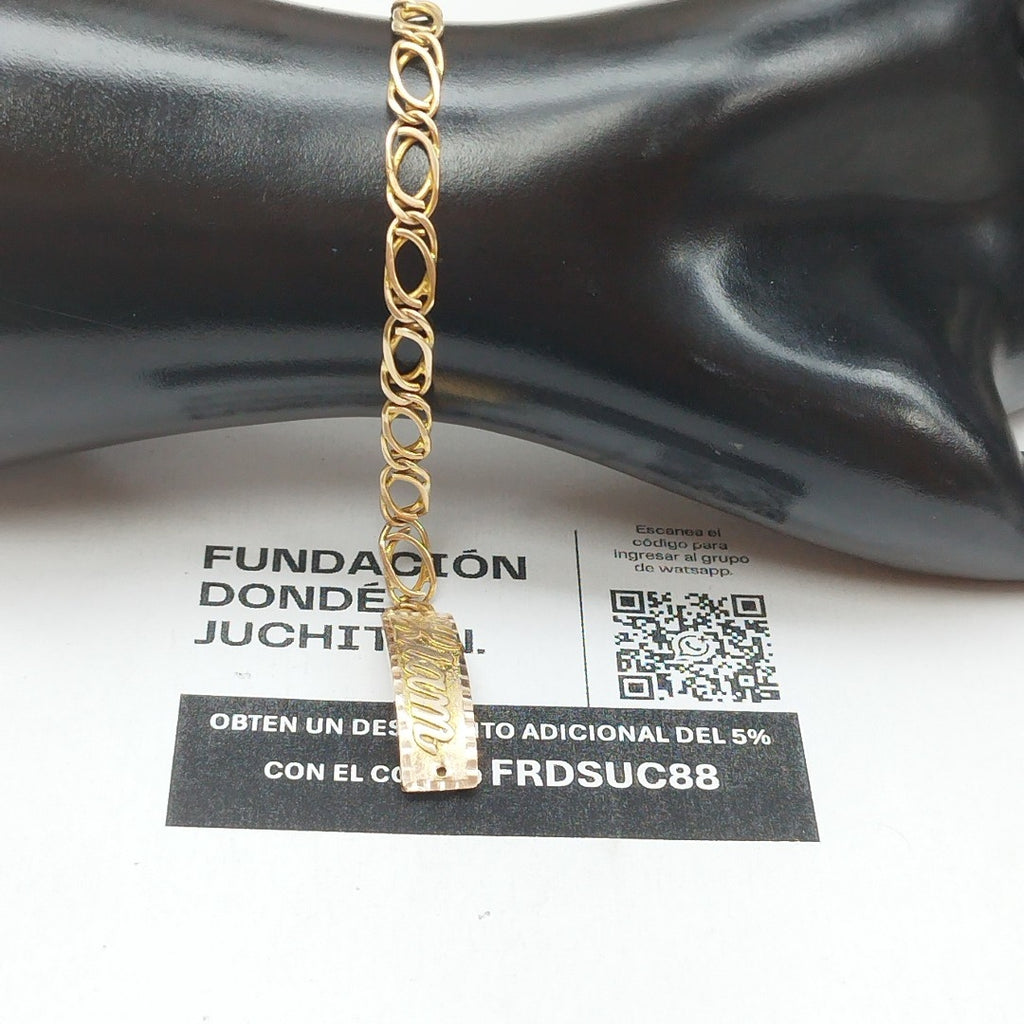 ESCLAVA ORO 10 K 5 GRMS (SEMINUEVO)
