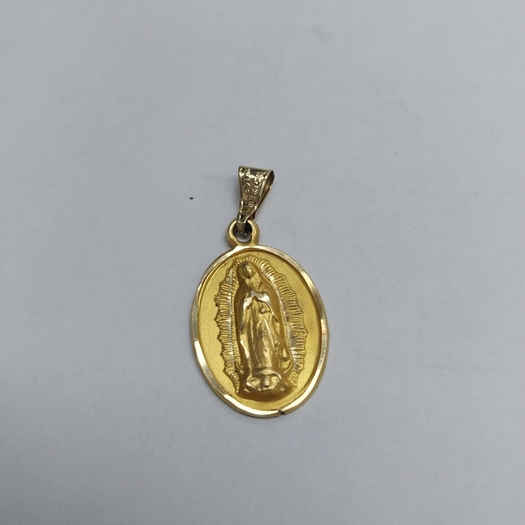 MEDALLA PERSONAL ORO 14 K 2.6 GRMS (SEMINUEVO)