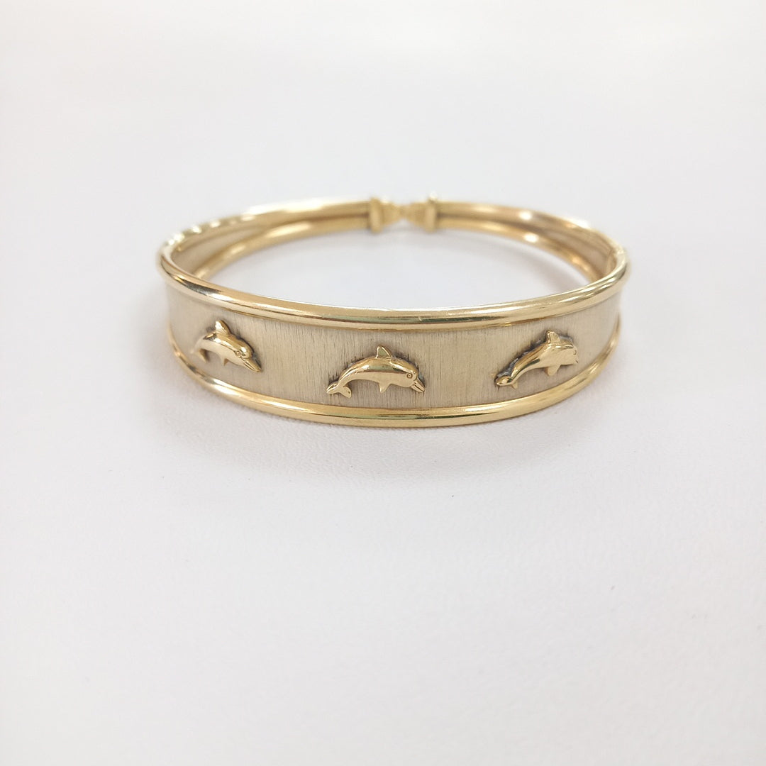 BRAZALETE ORO 14 K 14.3 GRMS (SEMINUEVO)