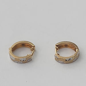 ARRACADAS PAR ORO 14 K 1.2 GRMS (SEMINUEVO)