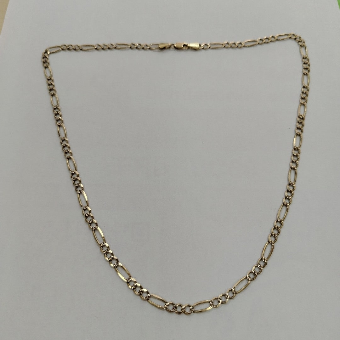 CADENA ORO,ORO COMBINADO,RODIADO 14 K 11,90 GRMS (SEMINUEVO)