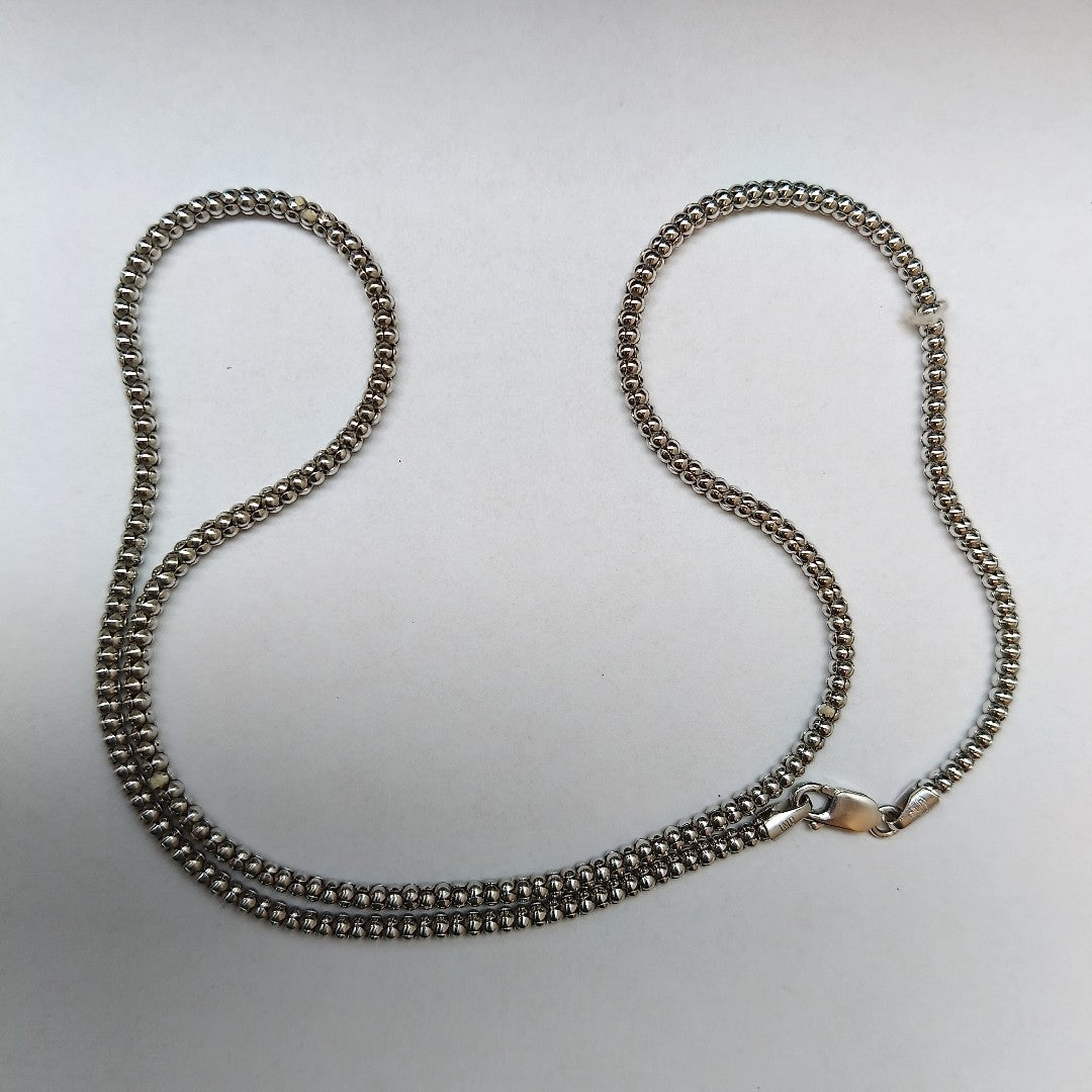 CADENA ORO BLANCO 14 K 7.9 GRMS (SEMINUEVO)