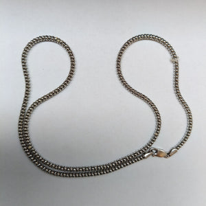 CADENA ORO BLANCO 14 K 7.9 GRMS (SEMINUEVO)