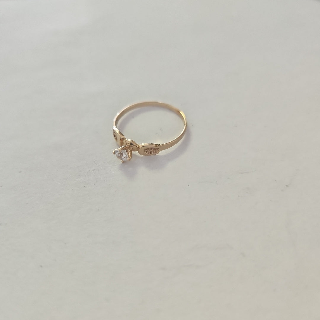 SOLITARIO ORO 14 K 1,30 GRMS (SEMINUEVO)