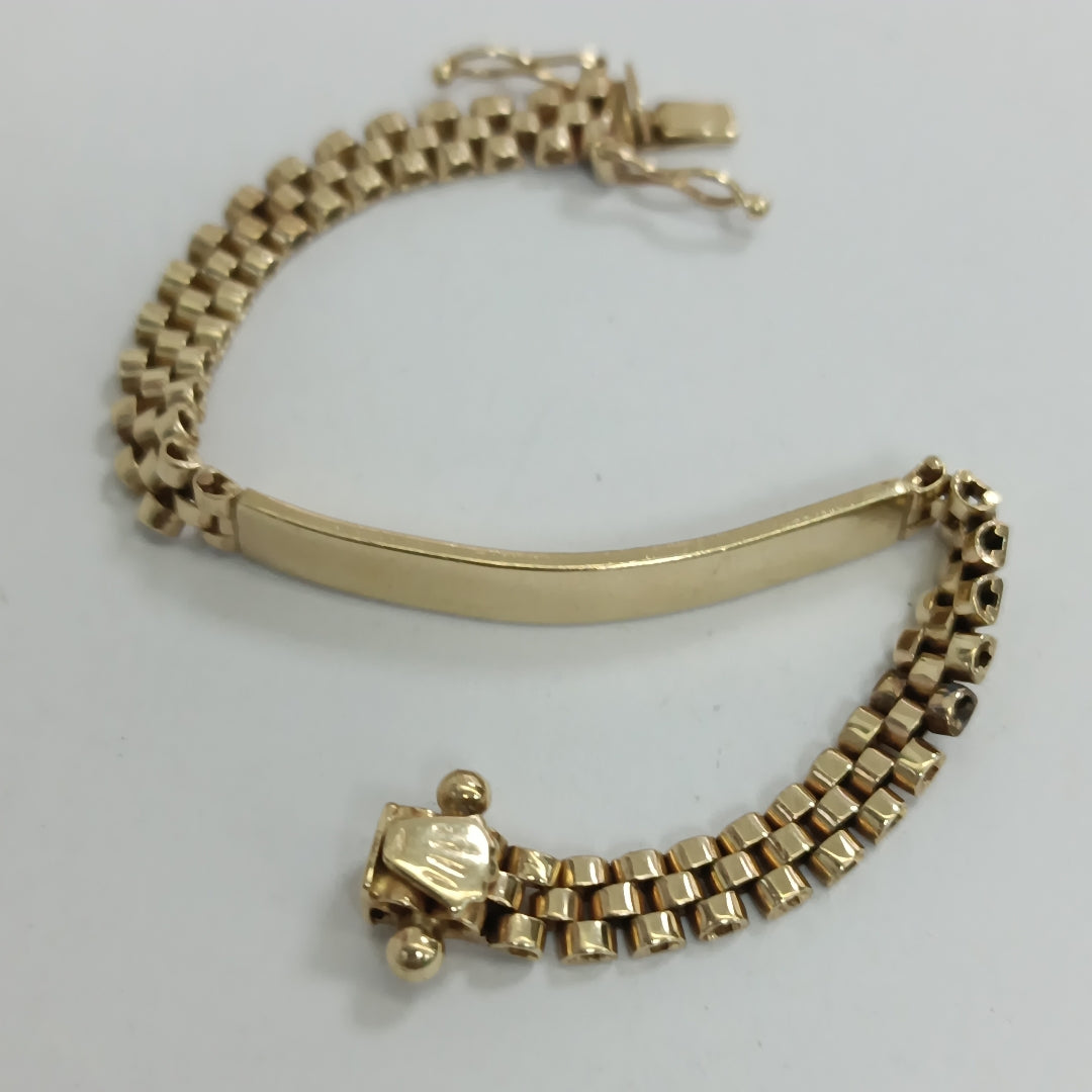 ESCLAVA ORO 14 K 9 GRMS (SEMINUEVO)