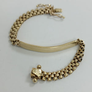 ESCLAVA ORO 14 K 9 GRMS (SEMINUEVO)