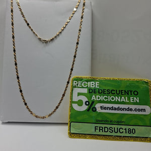 CADENA ORO 14 K 5.6 GRMS (SEMINUEVO)