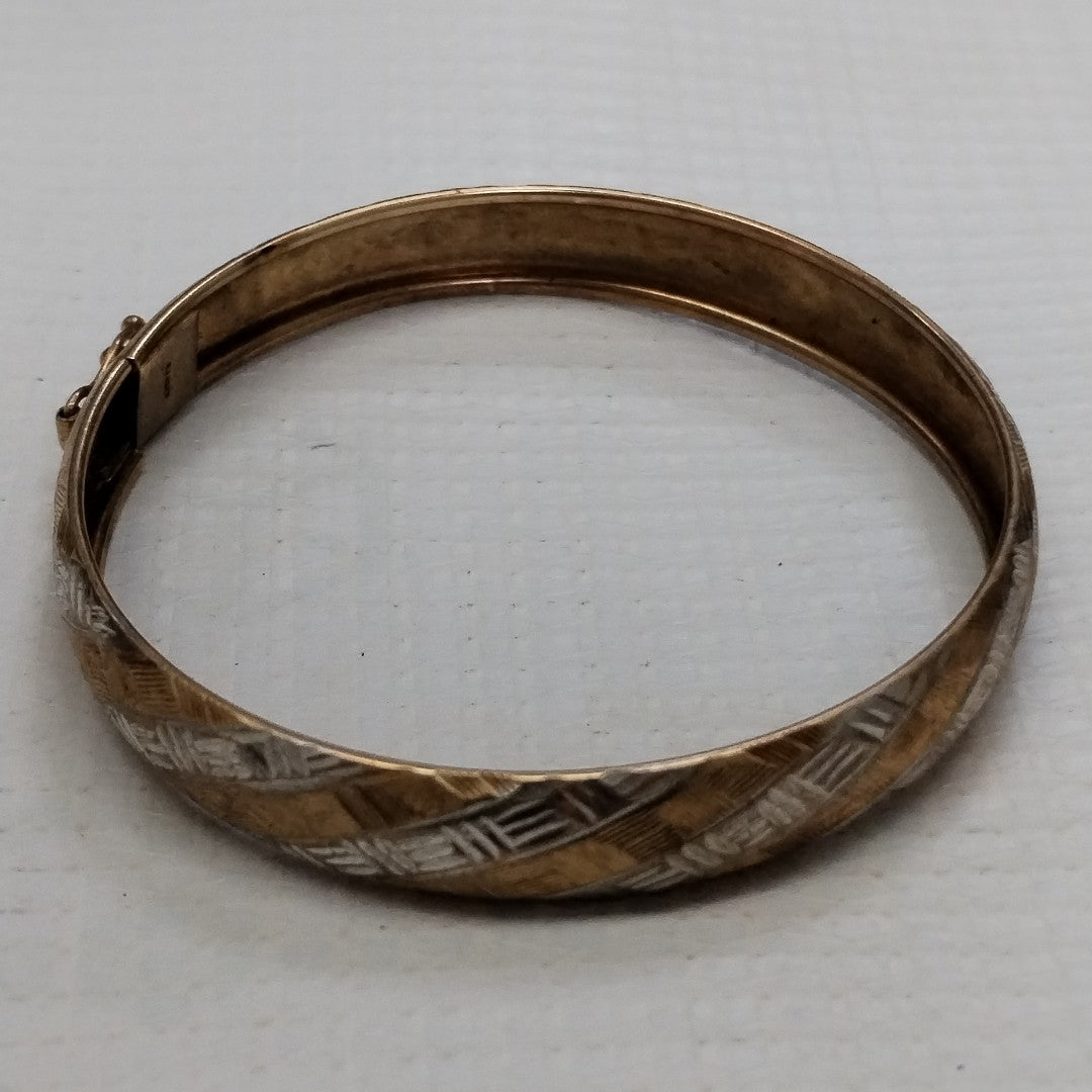 PULSERA RIGIDA ORO 10 K 5.3 GRMS (SEMINUEVO)