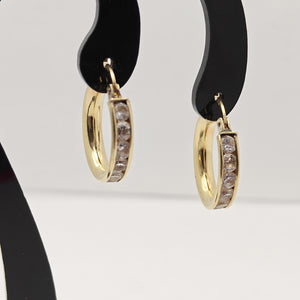 ARRACADAS PAR ORO 14 K 4,00 GRMS (SEMINUEVO)