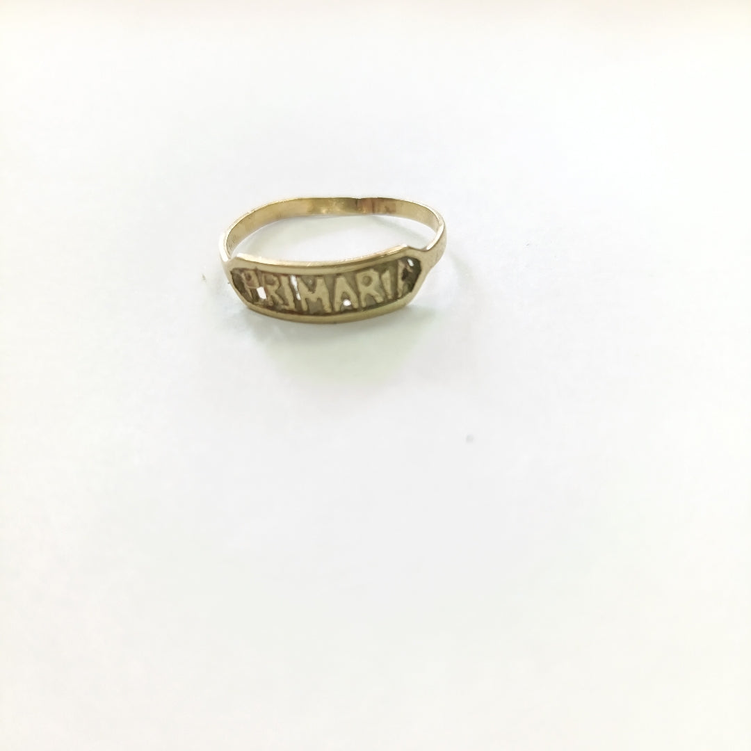 ANILLO DE GRADUACIÓN ORO 8 K 1,00 GRMS (SEMINUEVO)