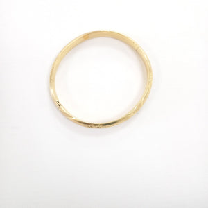PULSERA RIGIDA ORO 14 K 10.9 GRMS (SEMINUEVO)